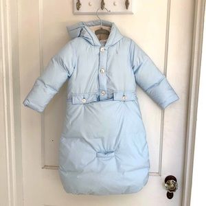 Ralph Lauren 2-Piece Down Jacket & Bunting Bag Set